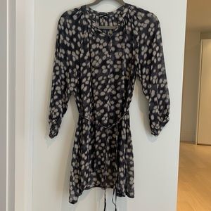 Club Monaco sheer tunic size S. Good condition light pulling overall
